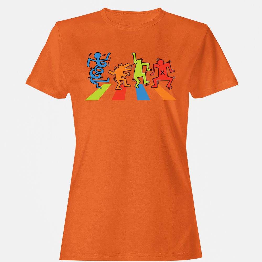 Women's T-Shirt - MPP9NQMQ - Orange - 11