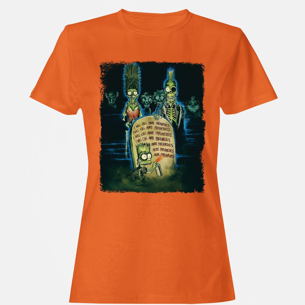 Women's T-Shirt - JZKQKW4F - Orange - 11