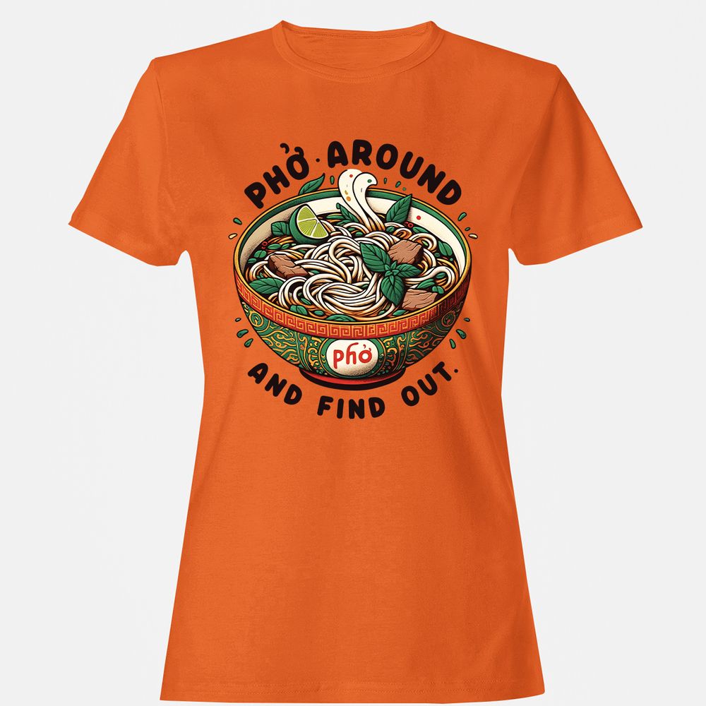 Women's T-Shirt - 77GE4T78 - Orange - 11