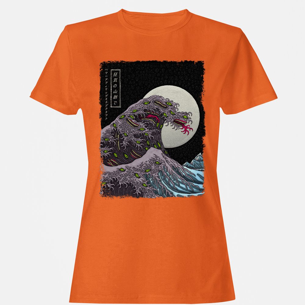 Women's T-Shirt - 4XJ9M66N - Orange - 11