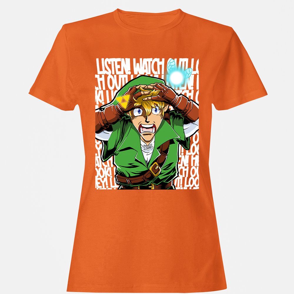 Women's T-Shirt - M64DG8KJ - Orange - 11