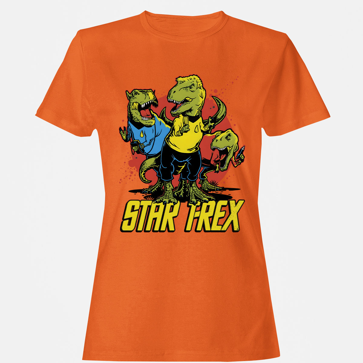 Women's T-Shirt - CCJVDCN7 - Orange - 11