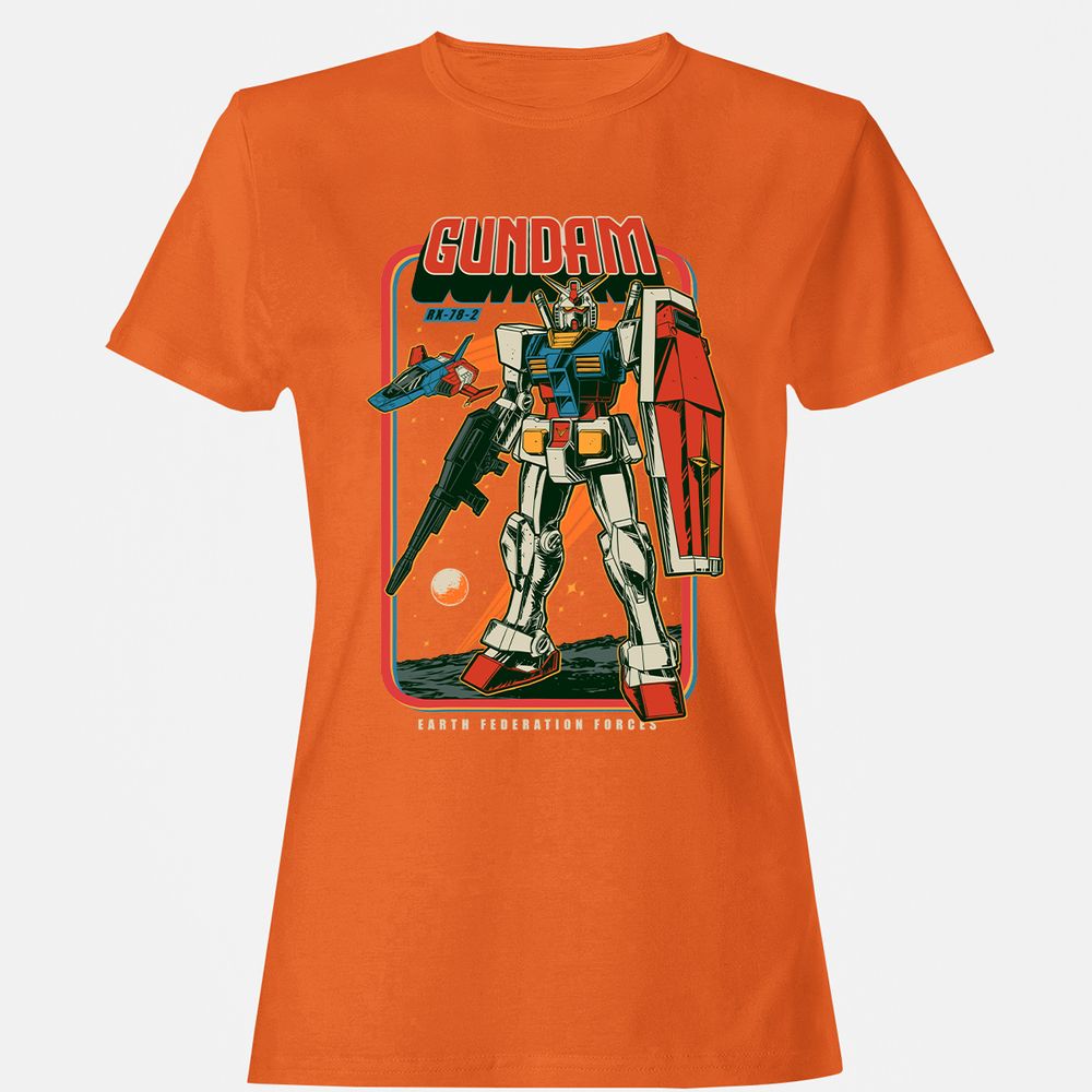Women's T-Shirt - 2LYTCM5W - Orange - 11