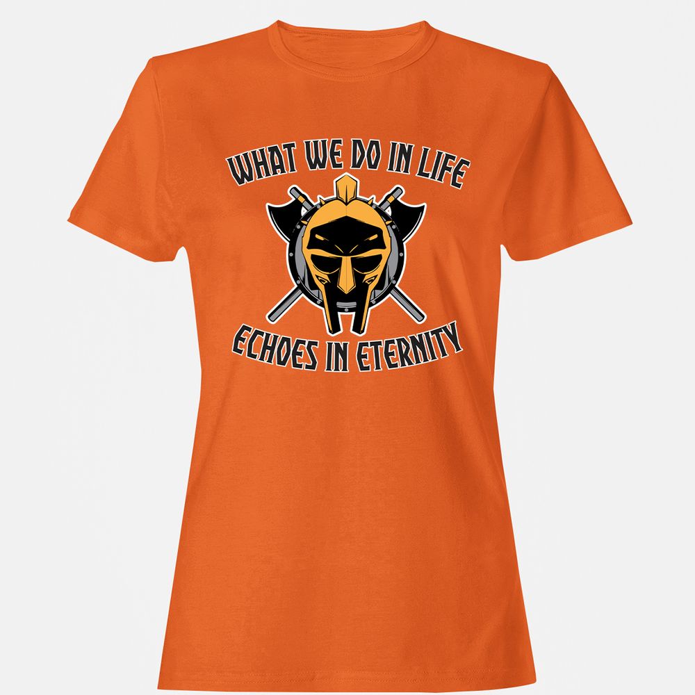 Women's T-Shirt - 9MV5E8VE - Orange - 11