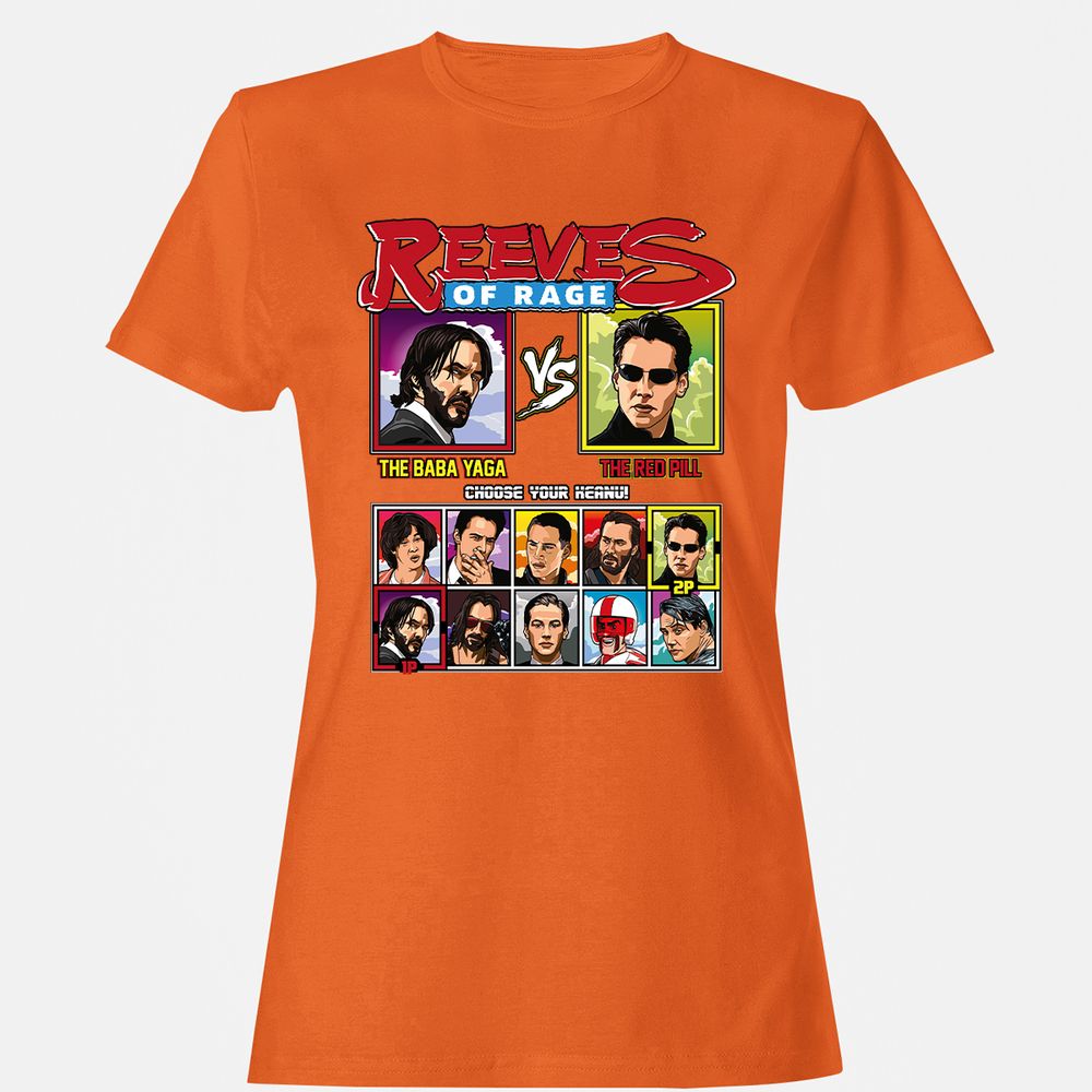 Women's T-Shirt - ZDNHDPQH - Orange - 11