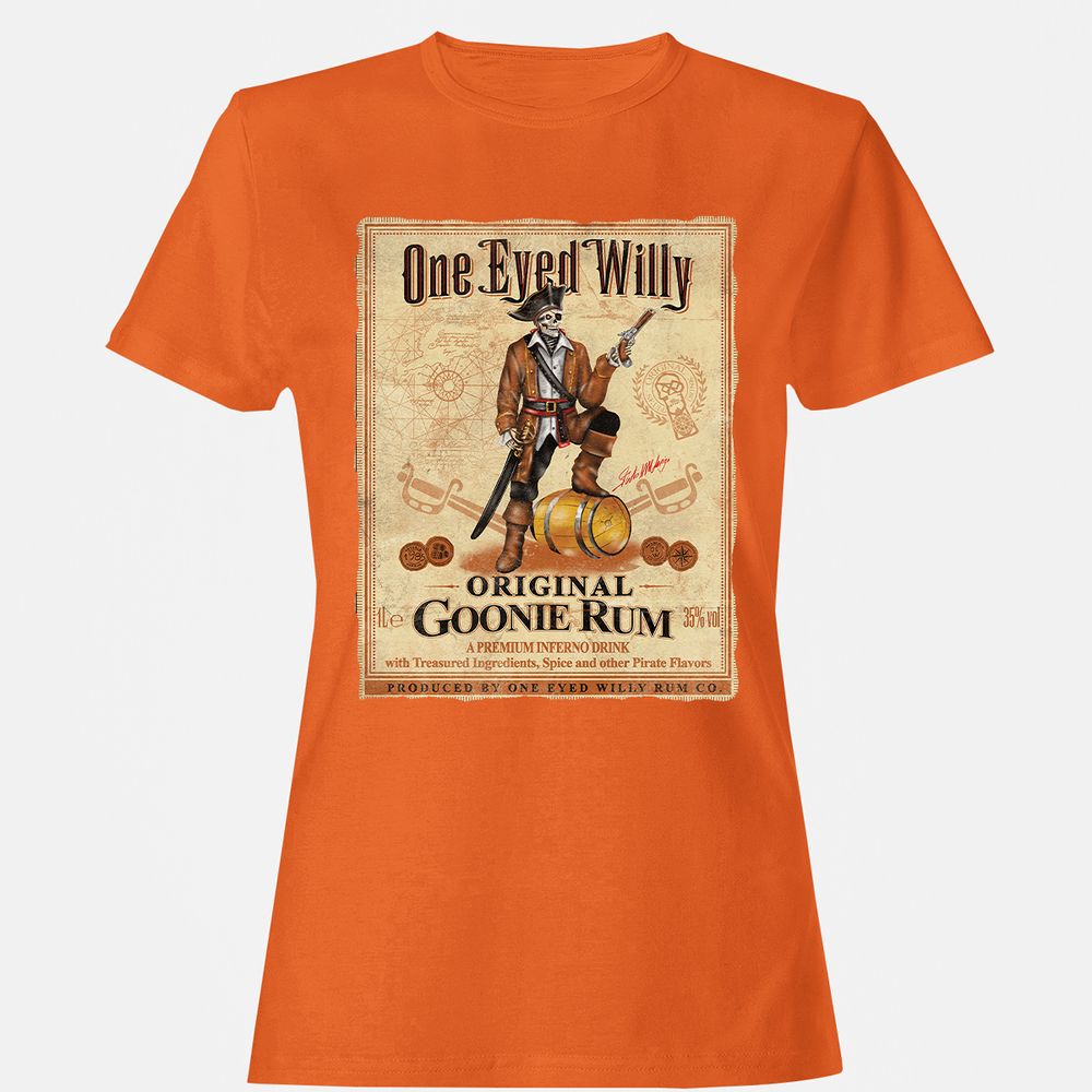 Women's T-Shirt - YU71QHVZ - Orange - 11