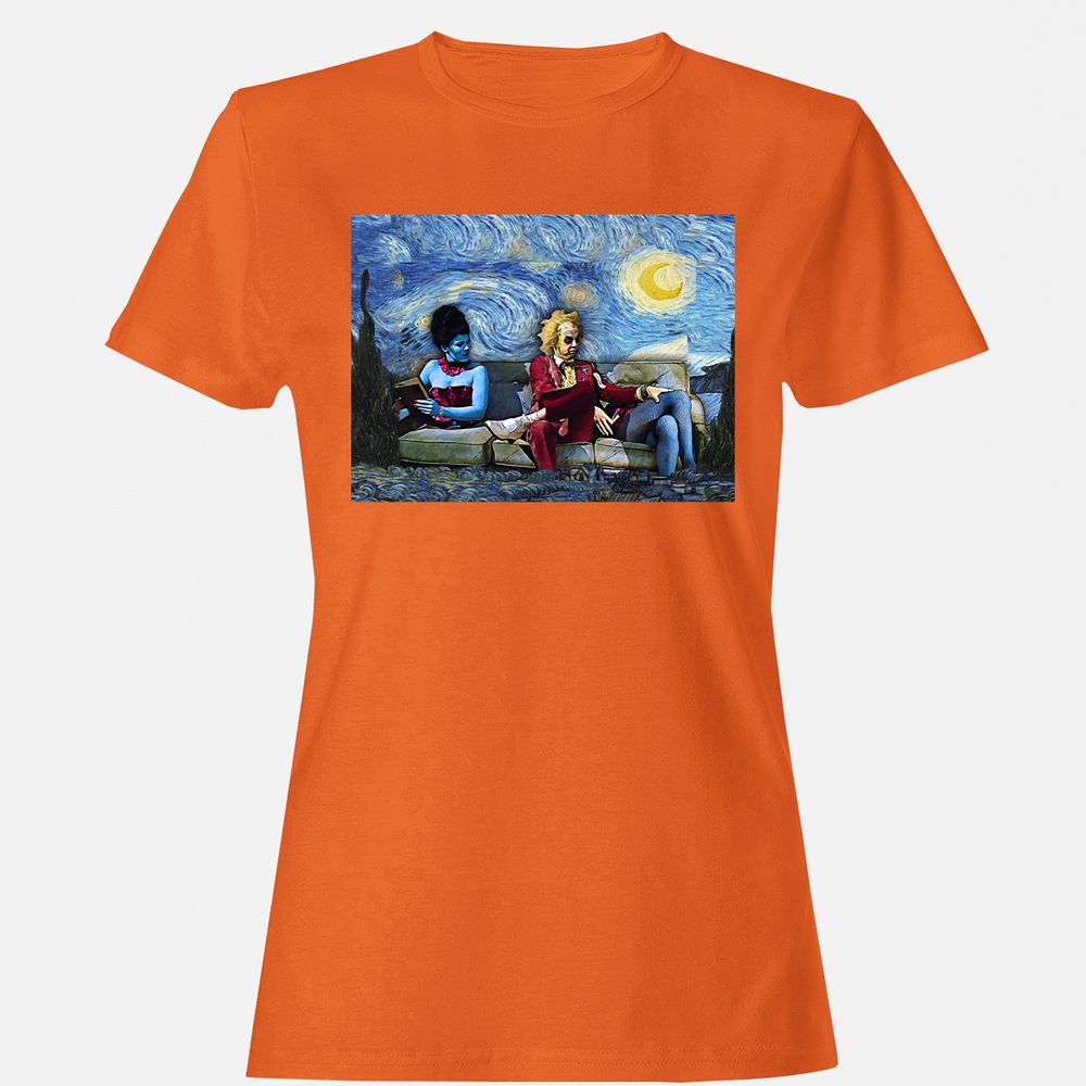 Women's T-Shirt - FB7PXHZ9 - Orange - 11