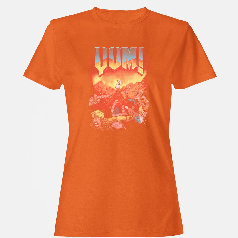 Women's T-Shirt - VTCD127N - Orange - 11