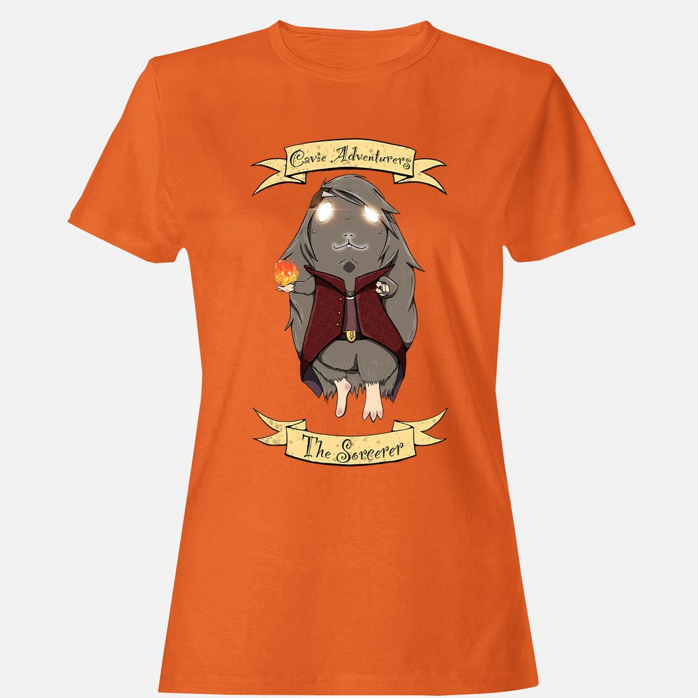 Women's T-Shirt - 4FZL1YGA - Orange - 11