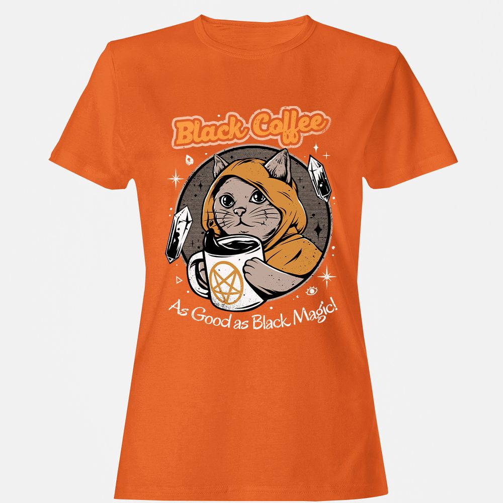 Women's T-Shirt - 8DYX6GUJ - Orange - 11