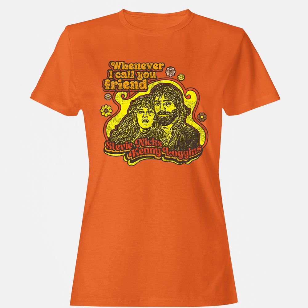 Women's T-Shirt - D5XZKWXM - Orange - 11