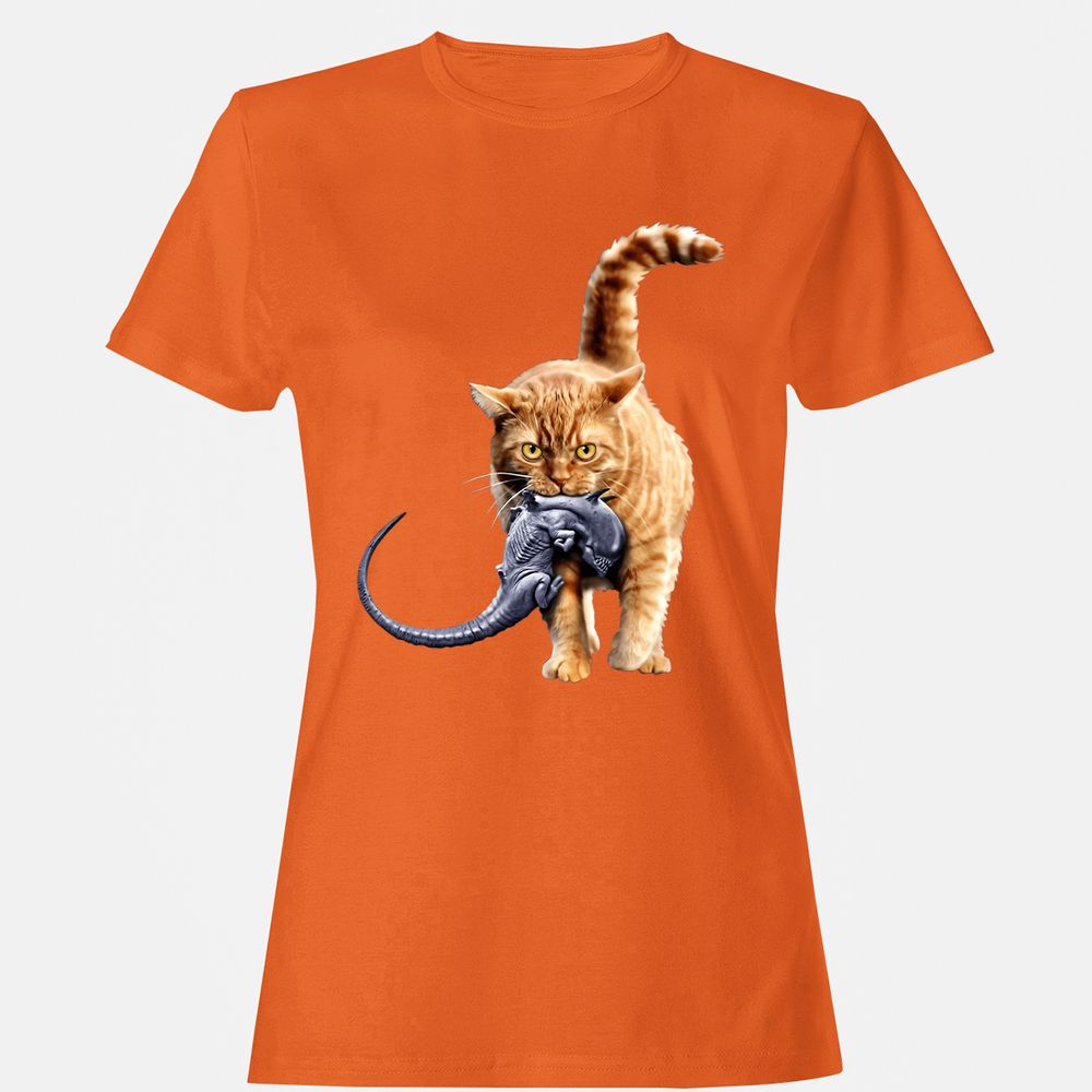 Women's T-Shirt - XK9QVPR8 - Orange - 11