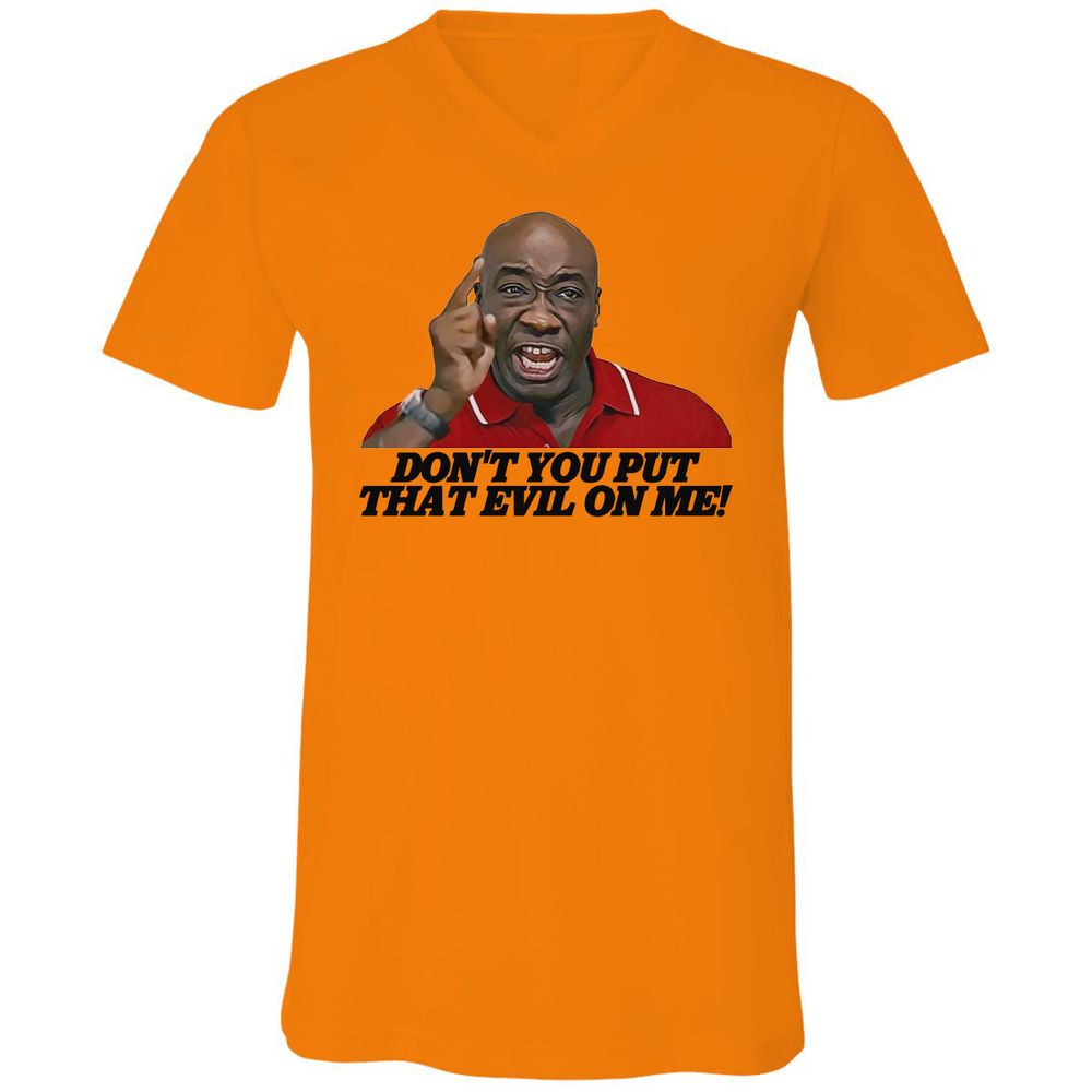 Unisex V-Neck T-Shirt - U8C1AWHK - Orange - 11