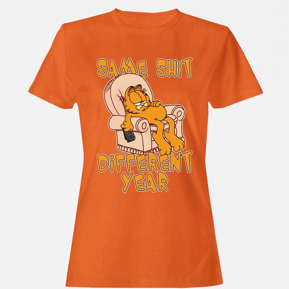 Women's T-Shirt - 3UVAMXJA - Orange - 11