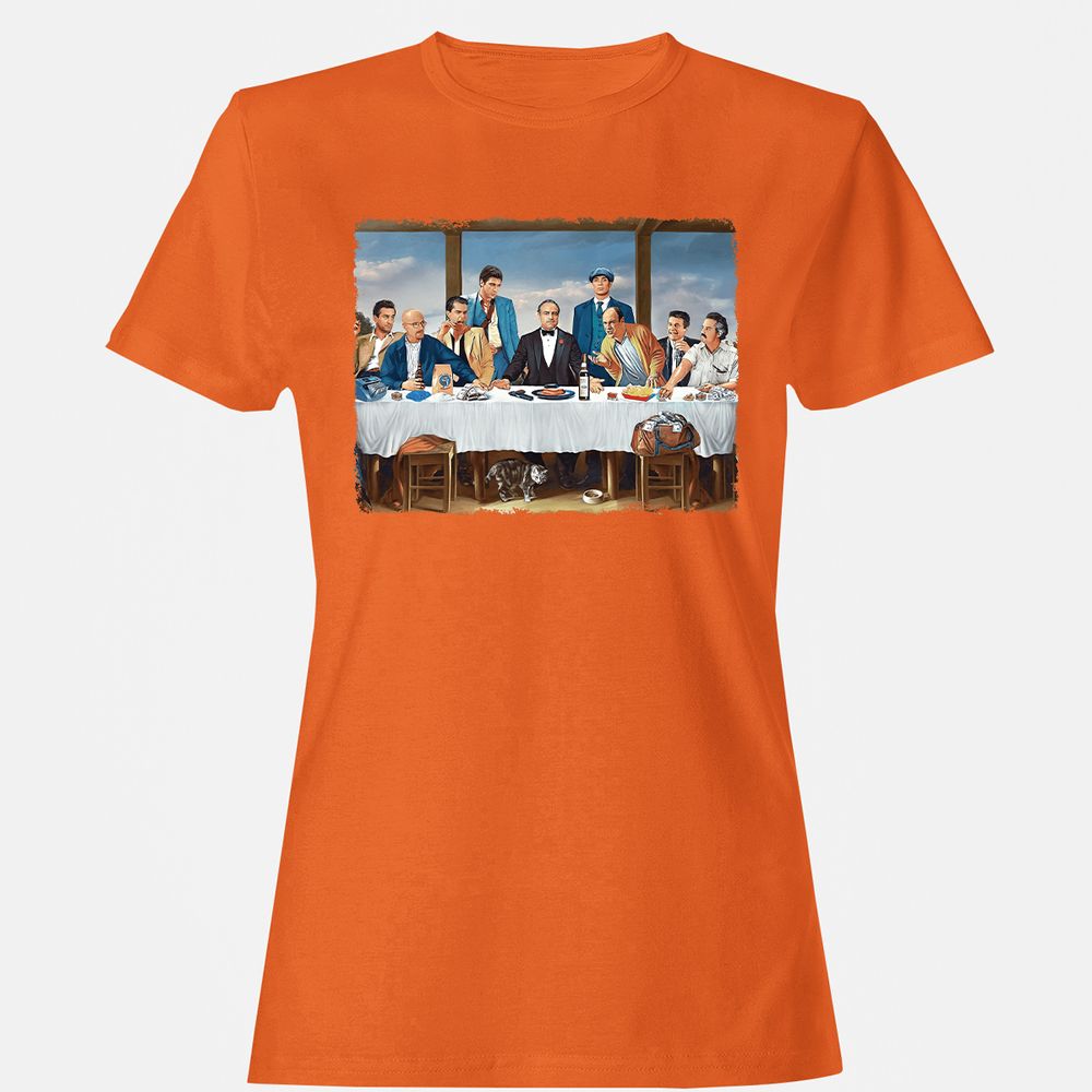 Women's T-Shirt - 4HYW86PQ - Orange - 11
