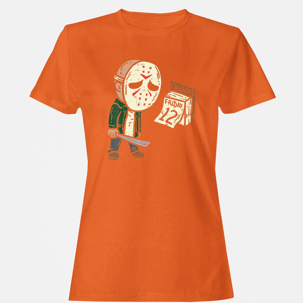 Women's T-Shirt - JCTFFW41 - Orange - 11