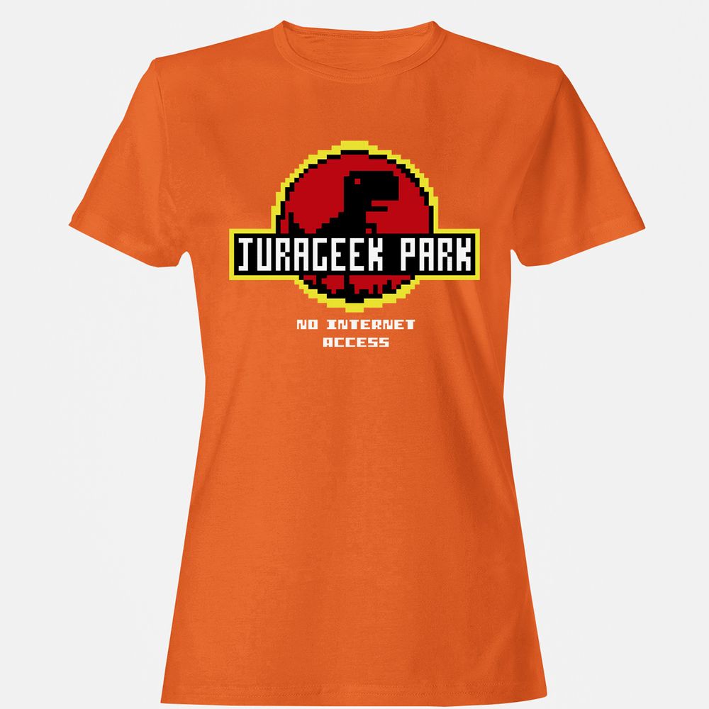 Women's T-Shirt - QYYFW99U - Orange - 11