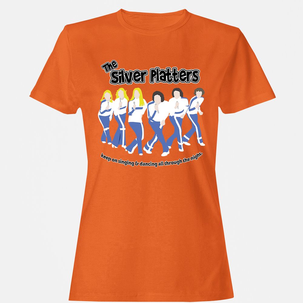 Women's T-Shirt - TNQSRYB7 - Orange - 11