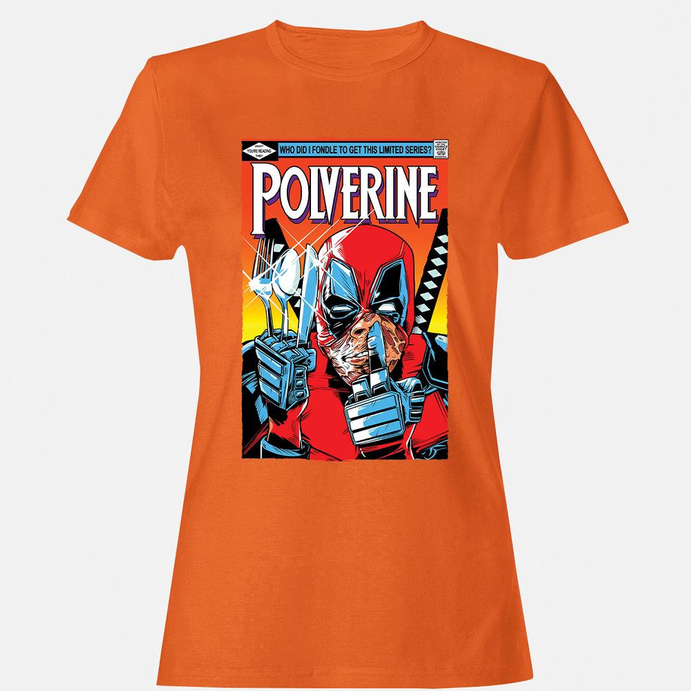 Women's T-Shirt - 16C3CDSM - Orange - 11