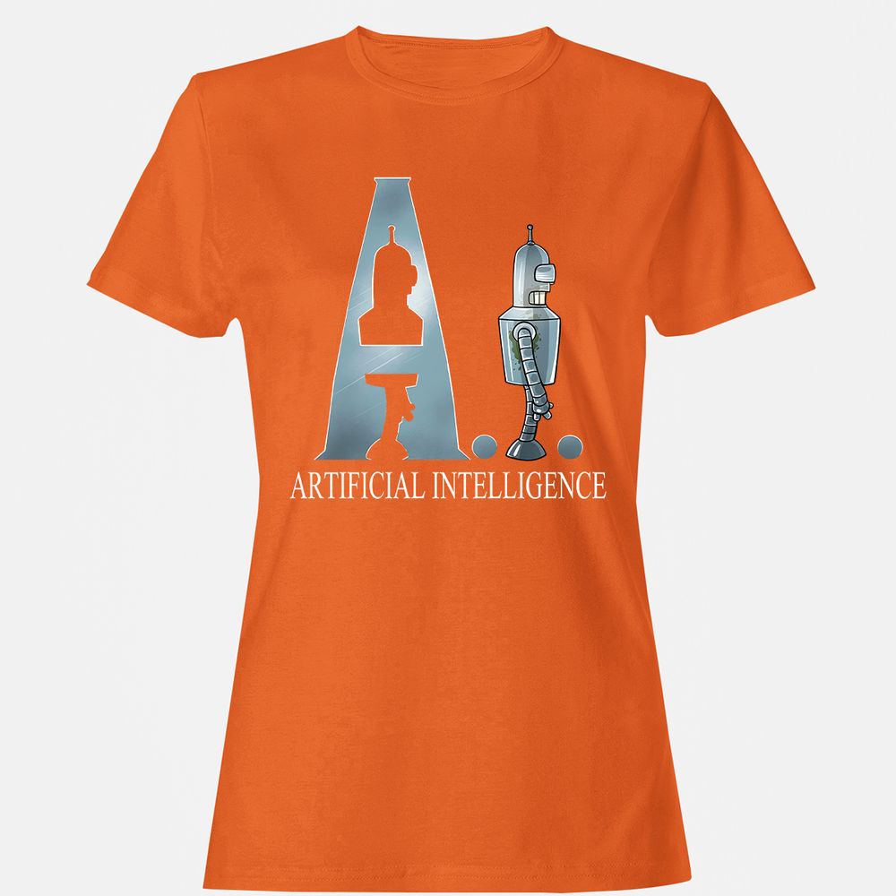 Women's T-Shirt - R6E9B95G - Orange - 11