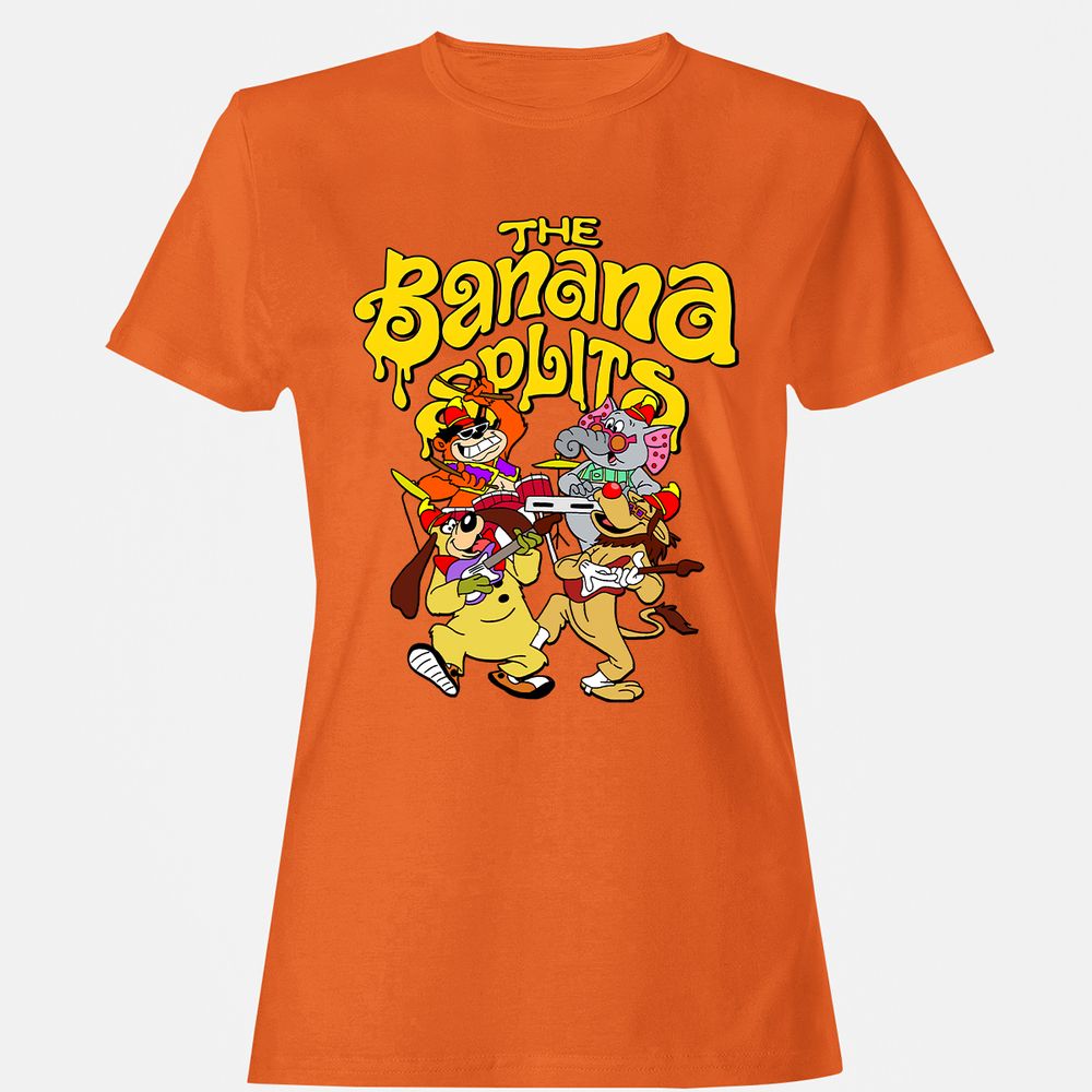 Women's T-Shirt - 6195MQGL - Orange - 11