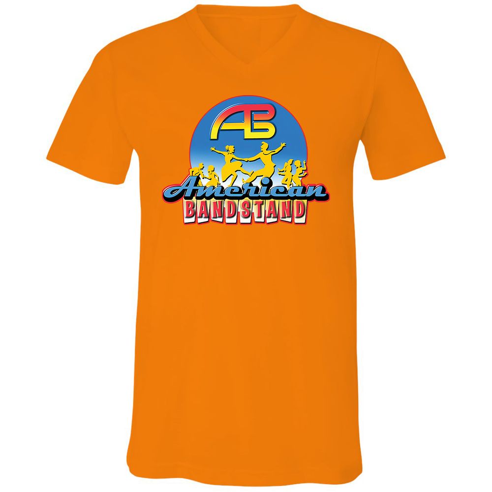 Unisex V-Neck T-Shirt - GDMN6TPM - Orange - 11