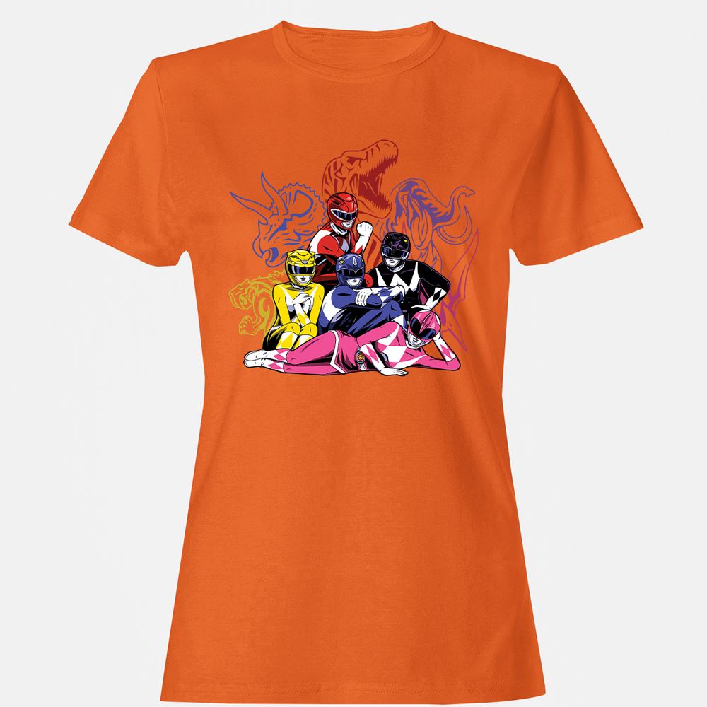 Women's T-Shirt - QPZKT9BK - Orange - 11