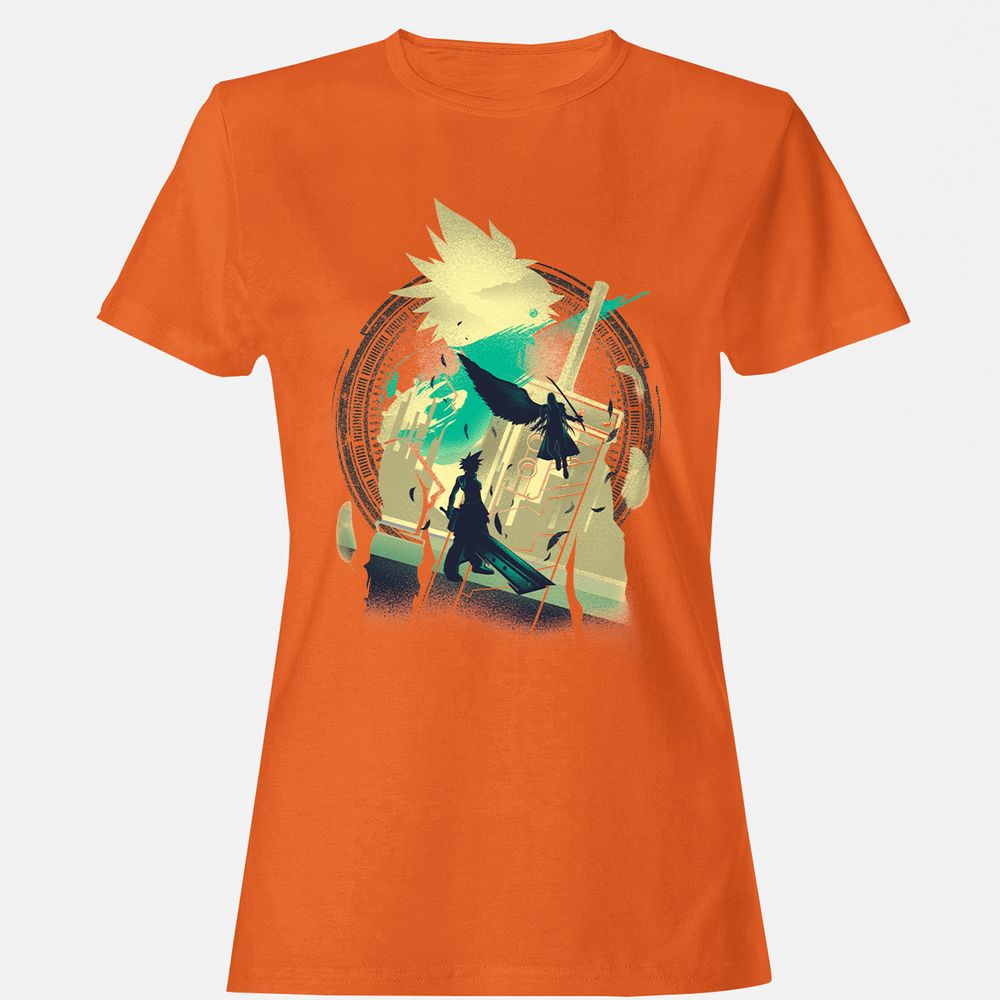 Women's T-Shirt - RLKQPBRR - Orange - 11