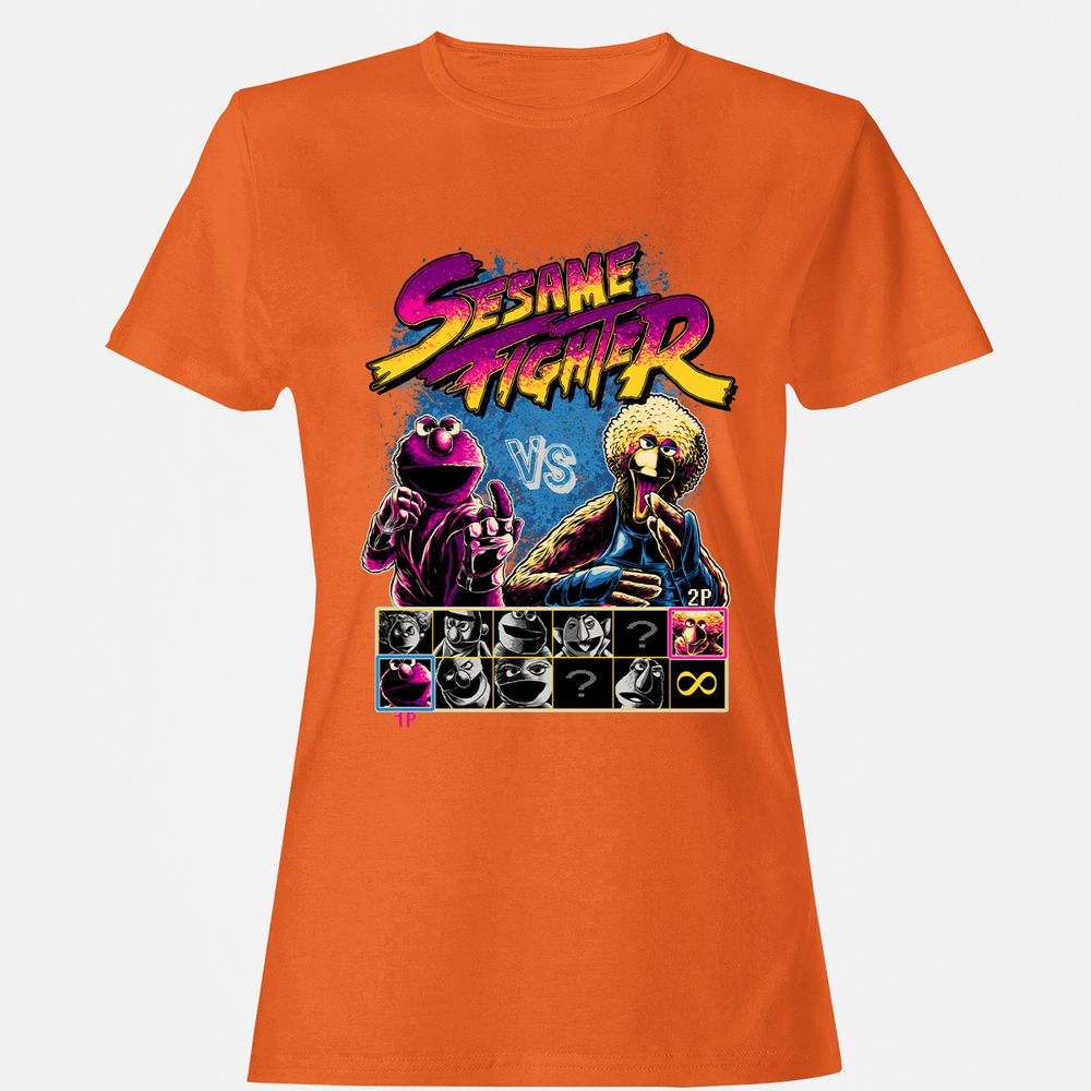 Women's T-Shirt - B4GA6F8C - Orange - 11