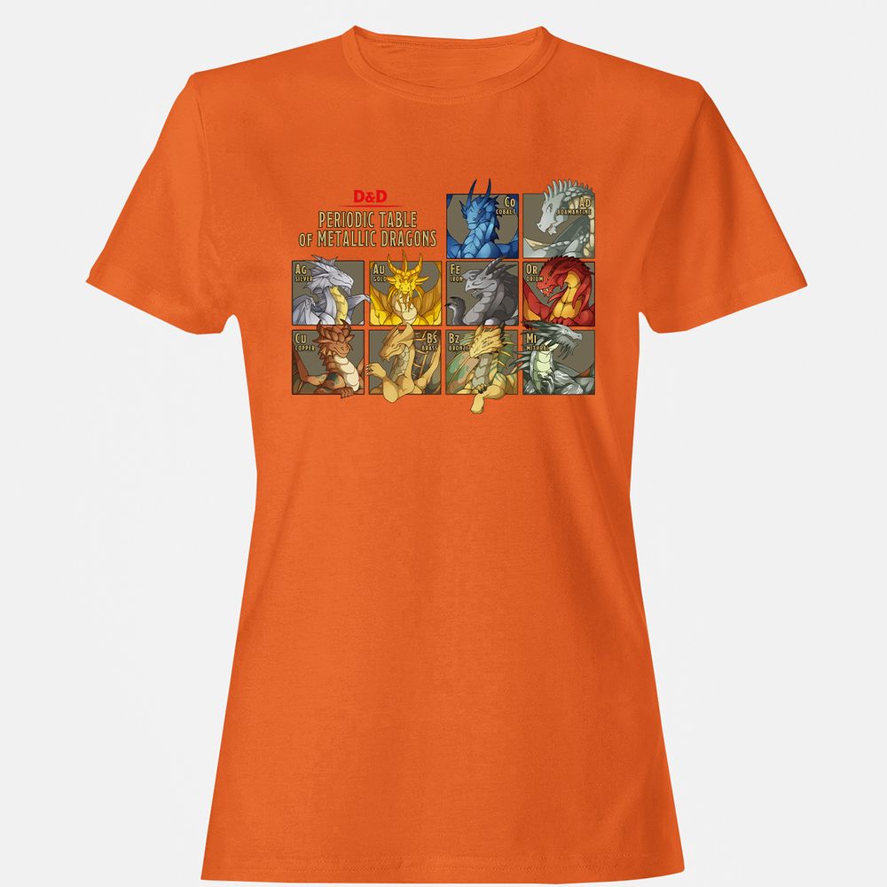 Women's T-Shirt - GU9M4LHF - Orange - 11