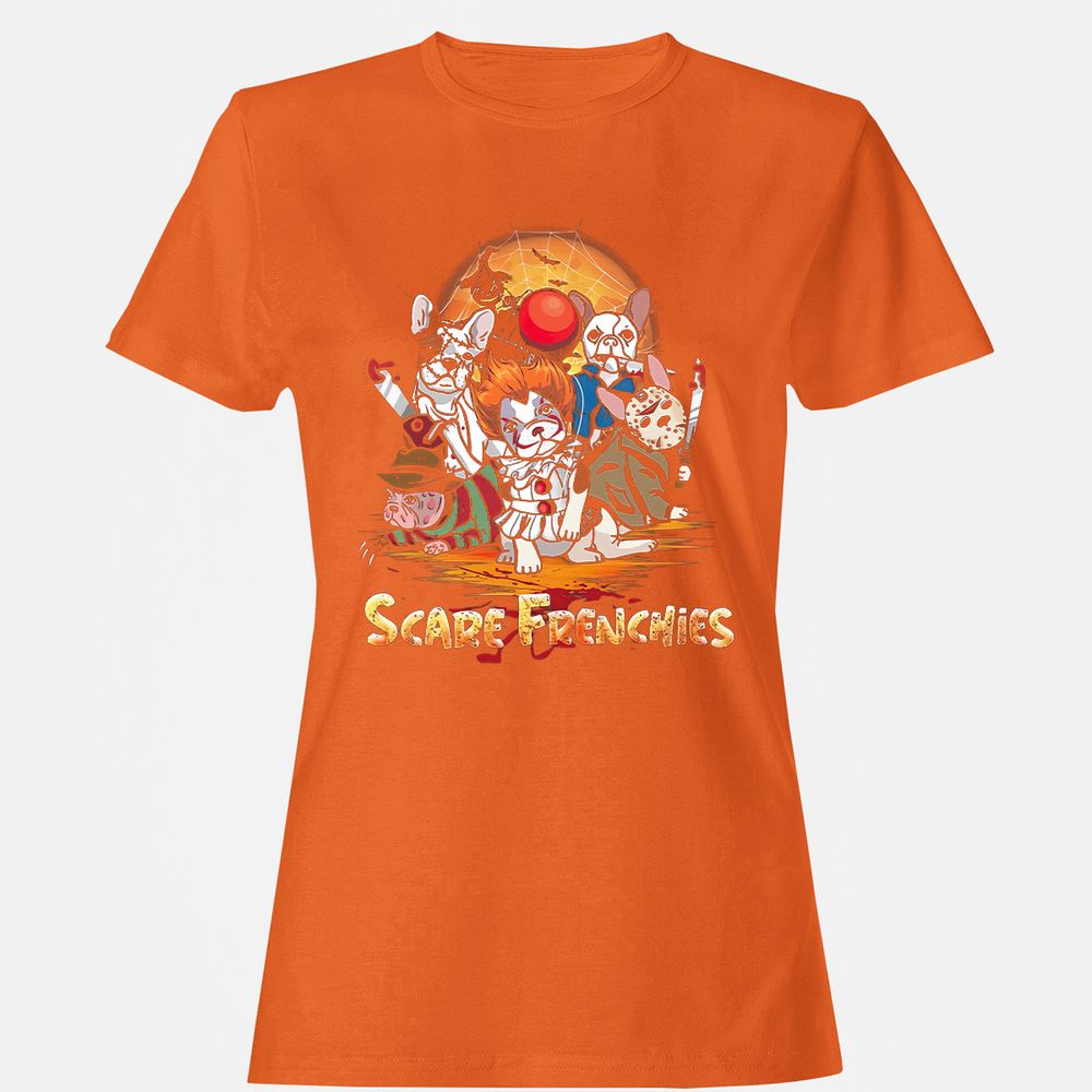 Women's T-Shirt - X5FVSTKP - Orange - 11