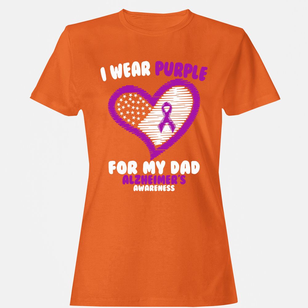 Women's T-Shirt - ZN7D8DSN - Orange - 11