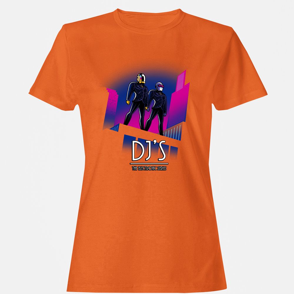 Women's T-Shirt - R4Z9GM2R - Orange - 11