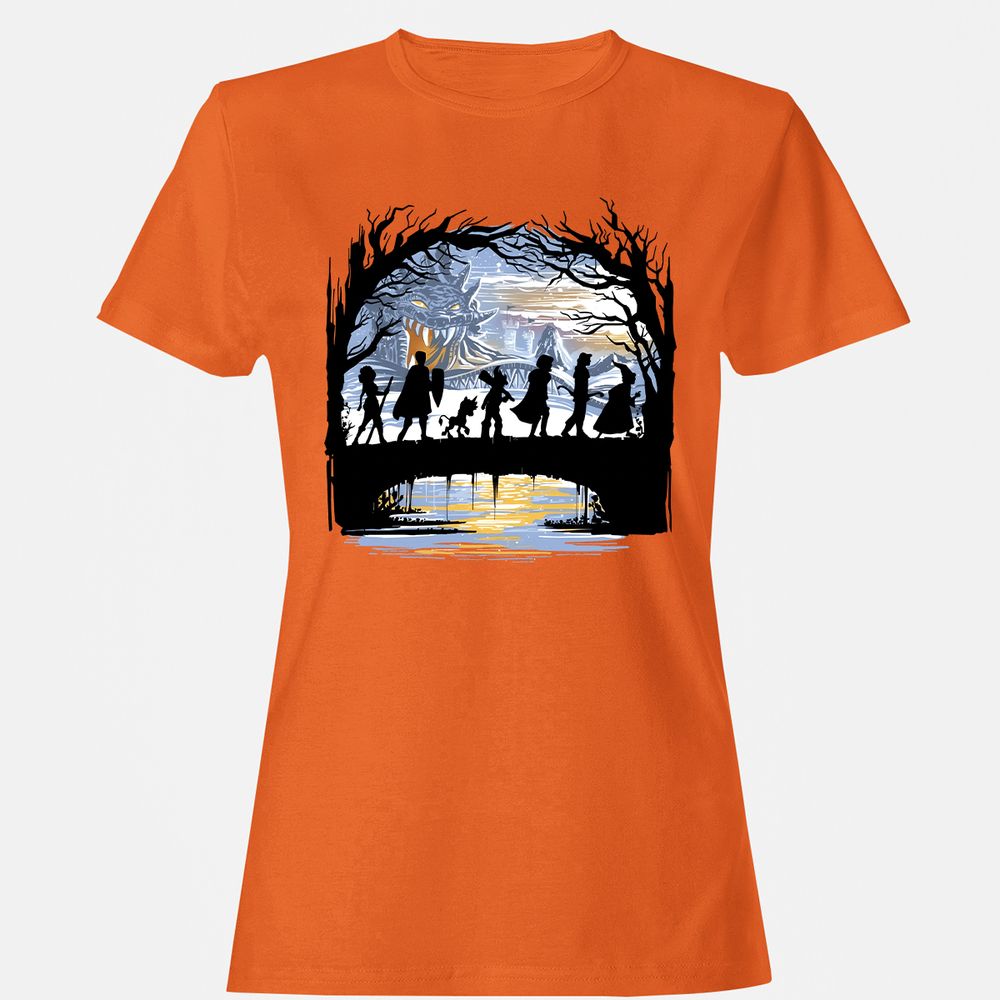 Women's T-Shirt - FYBWY9HJ - Orange - 11