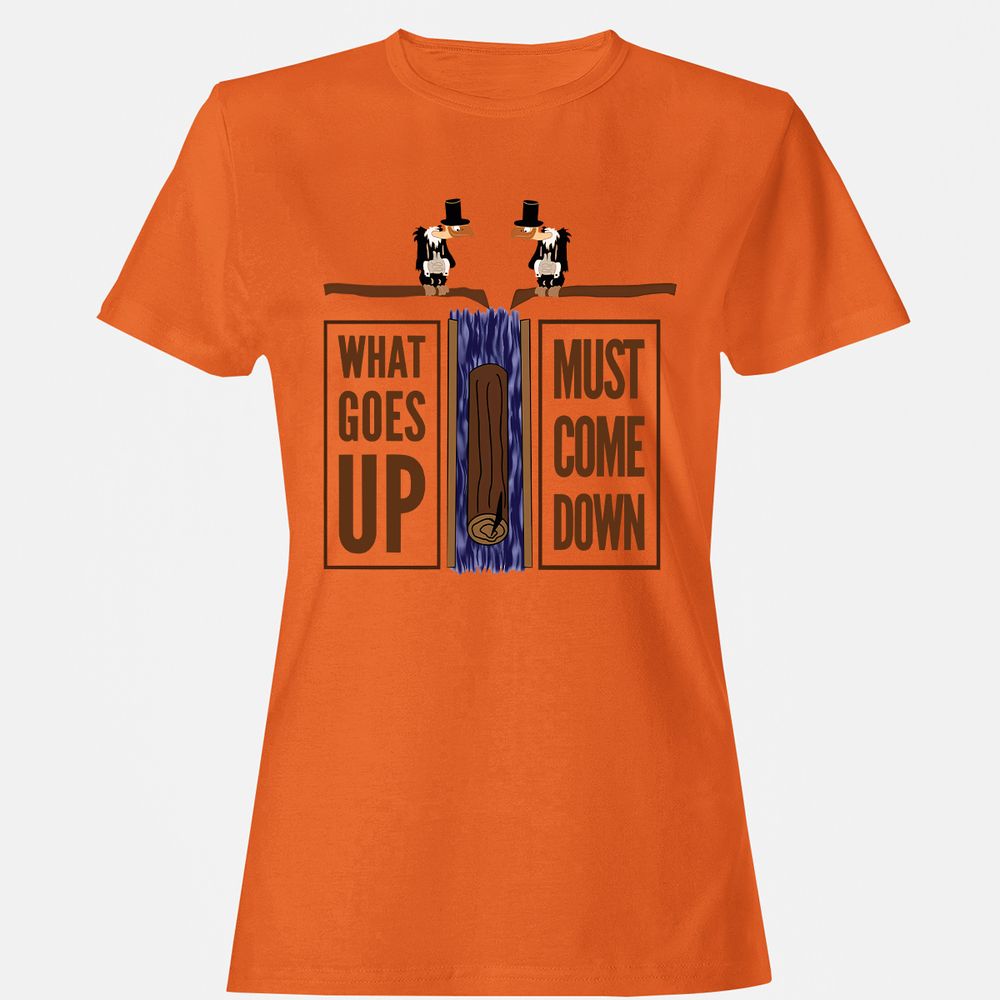 Women's T-Shirt - WM3HK6ZB - Orange - 11