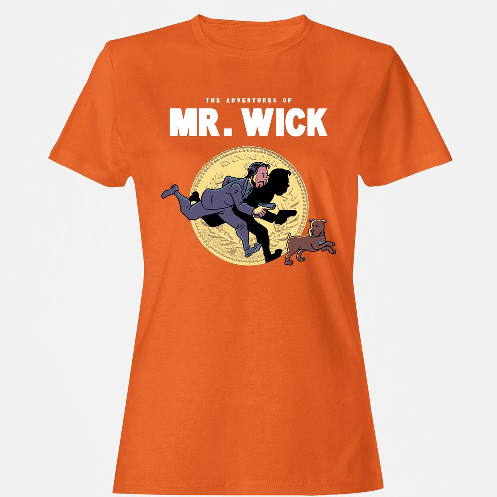 Women's T-Shirt - H543DDQL - Orange - 11