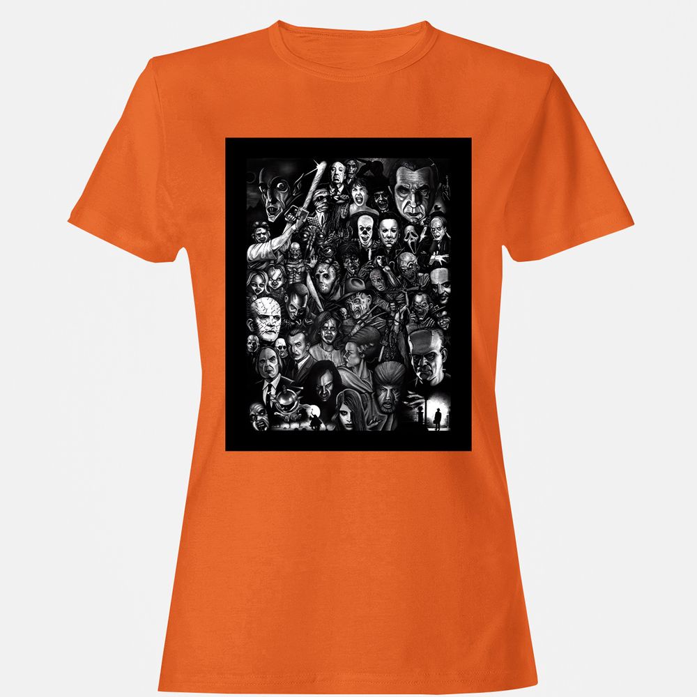 Women's T-Shirt - 2YKN34N1 - Orange - 11