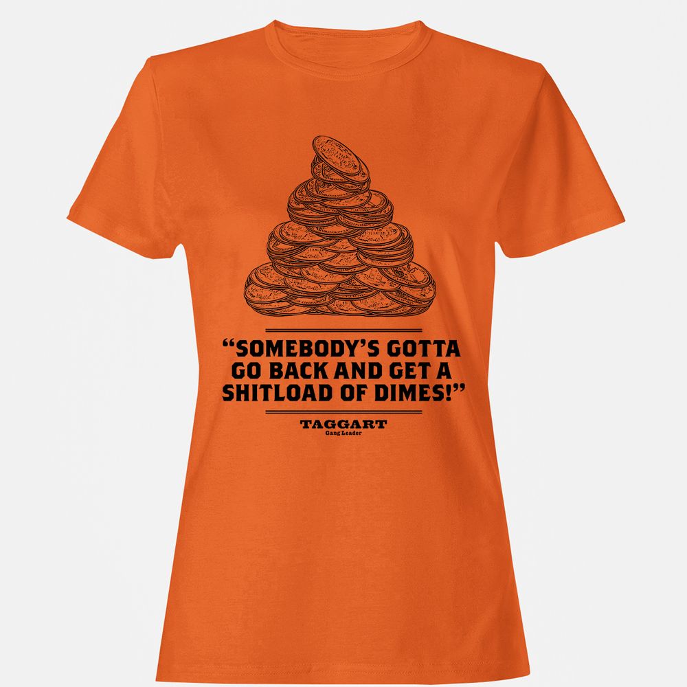 Women's T-Shirt - C6YTJURU - Orange - 11