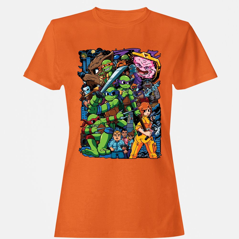 Women's T-Shirt - B22DASM8 - Orange - 11