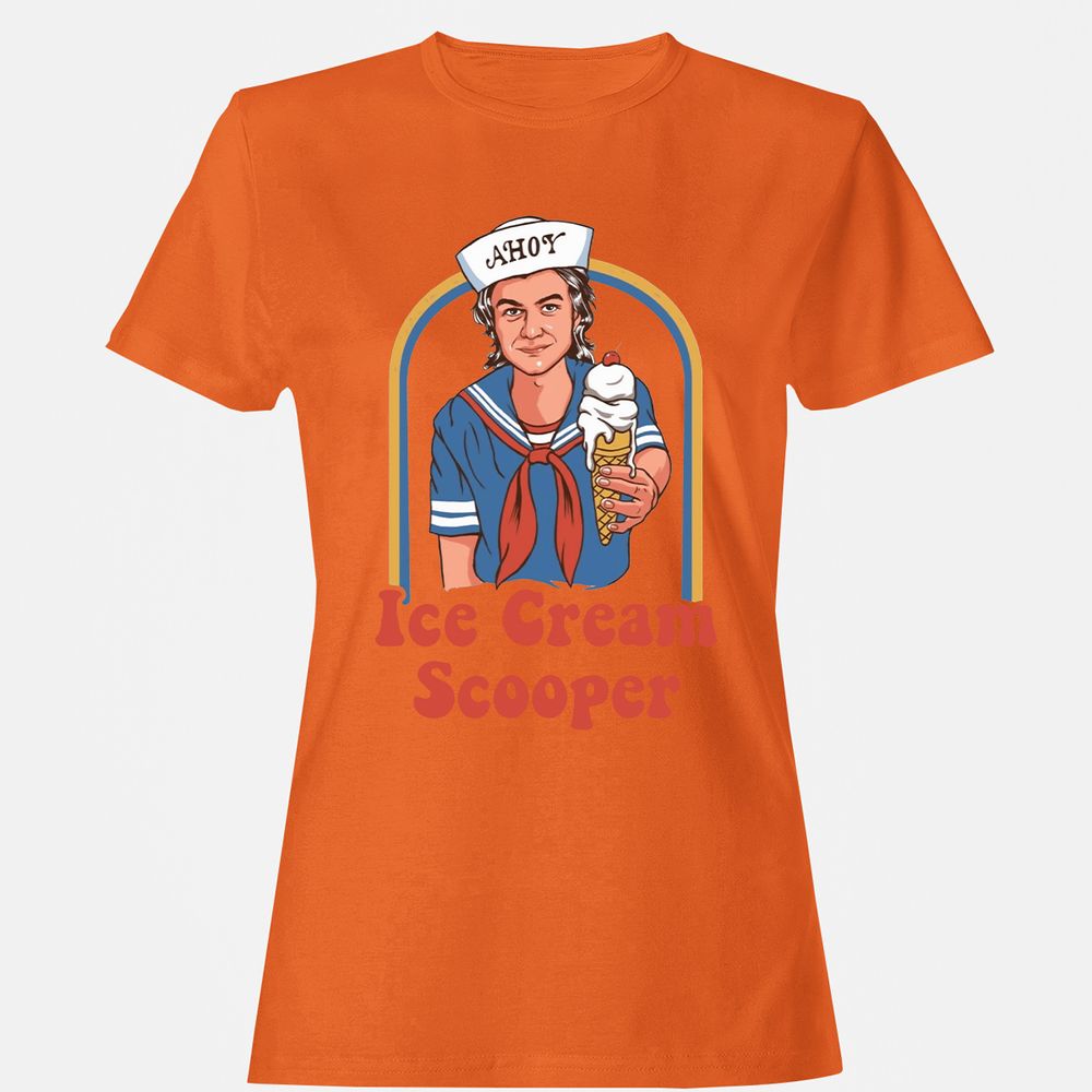 Women's T-Shirt - Y4TF54JA - Orange - 11