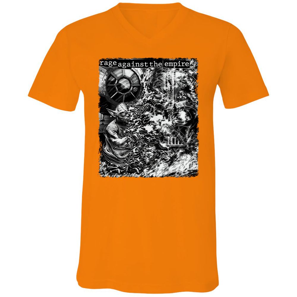 Unisex V-Neck T-Shirt - UG962FCK - Orange - 11