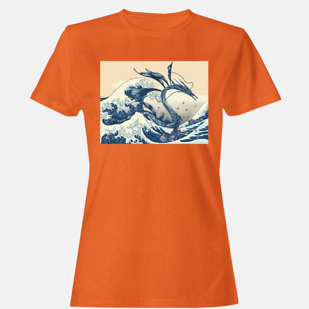 Women's T-Shirt - BG46CBZ3 - Orange - 11