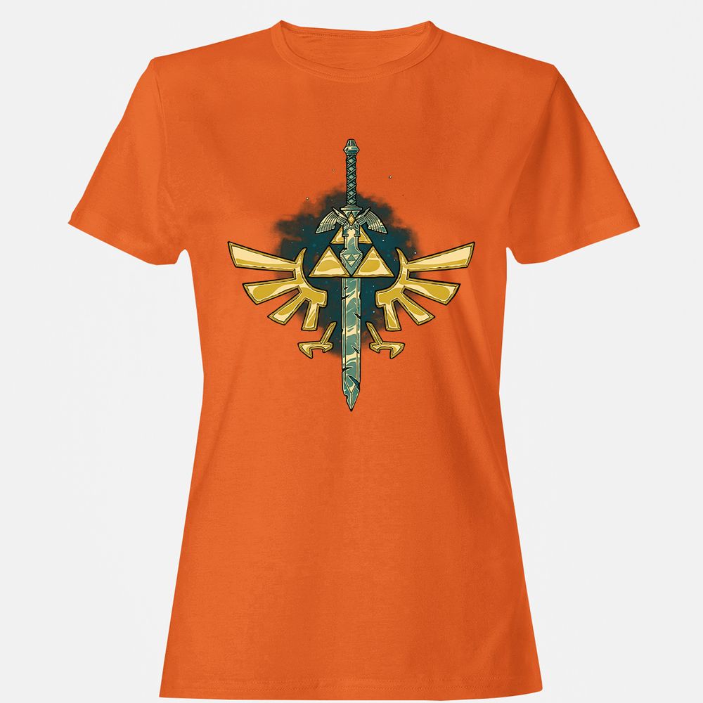 Women's T-Shirt - RB8SNQZJ - Orange - 11