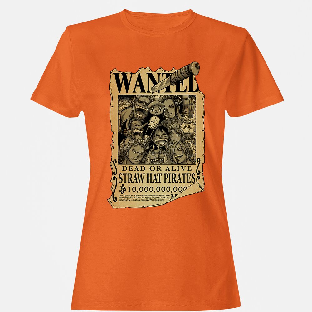 Women's T-Shirt - DF76BYV4 - Orange - 11