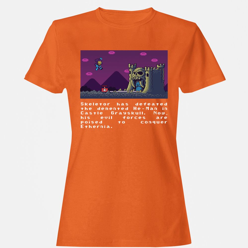 Women's T-Shirt - 9L6CFWVD - Orange - 11