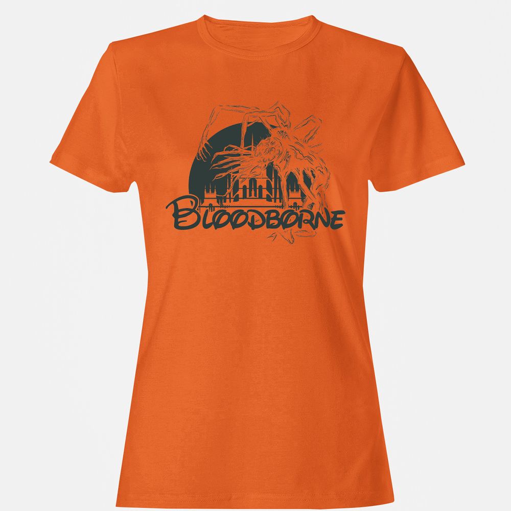 Women's T-Shirt - A6VZXF9D - Orange - 11