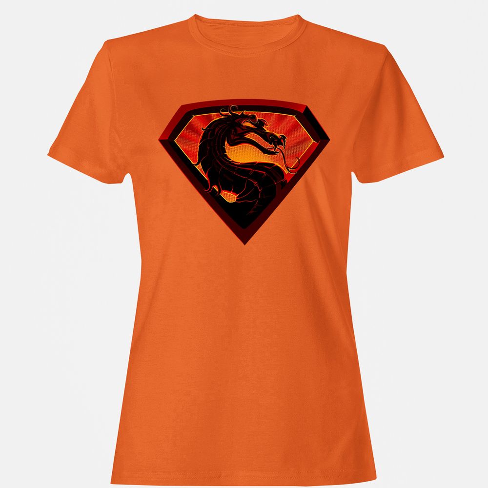 Women's T-Shirt - 9RXAL3ZR - Orange - 11
