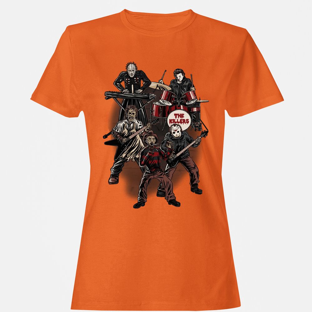 Women's T-Shirt - LD43RQTY - Orange - 11