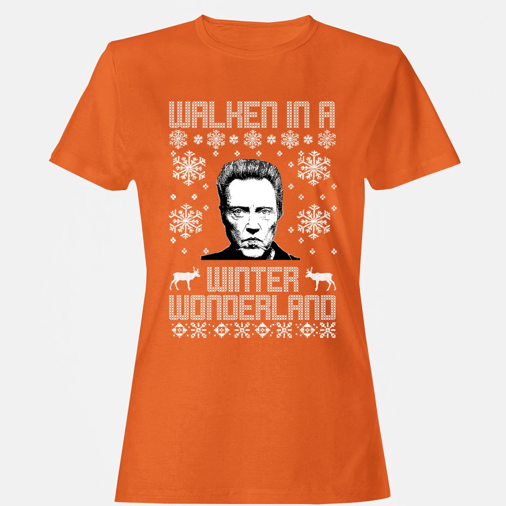 Women's T-Shirt - 1DRUUKHF - Orange - 11