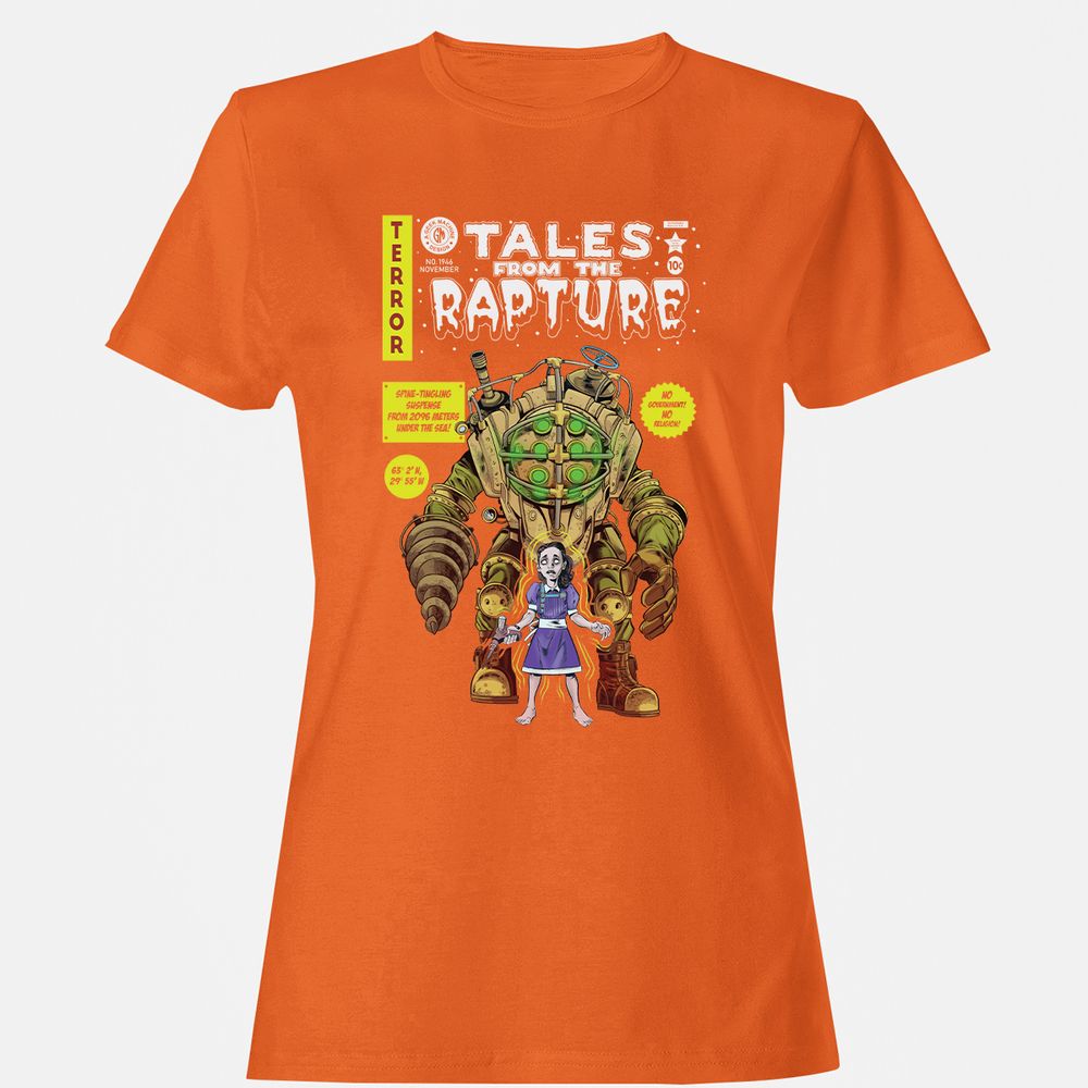 Women's T-Shirt - 96FZEA7Q - Orange - 11